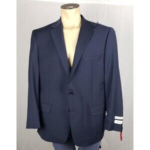 Calvin Klein Blazer Mens 46 Regular Navy Blue X Slim Fit Infinite Stretch Wool